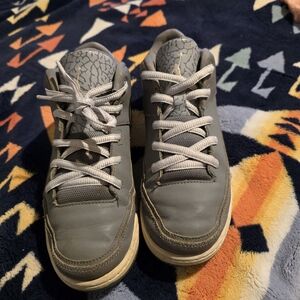 Nike Air Jordan Flight Origin 3 Shoes Grey 820248-012 Toddler Size 3Y RARE